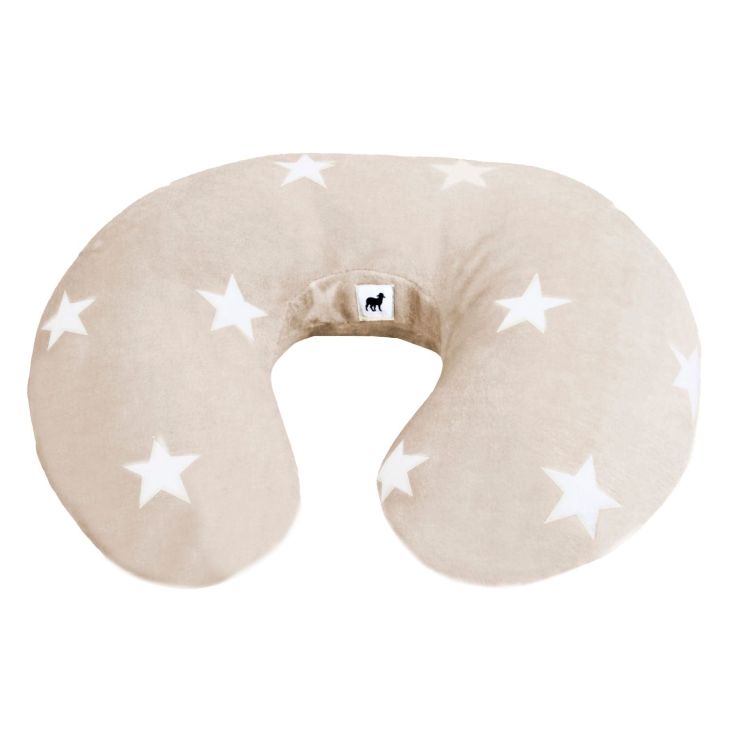 Foto 2 pulgar | Cojín De Lactancia Nap Para Bebé Estrellas Beige