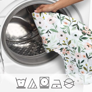 Foto 5 | Cojín De Lactancia Boppy Original Support Pink Garden Con Funda - Venta Internacional.