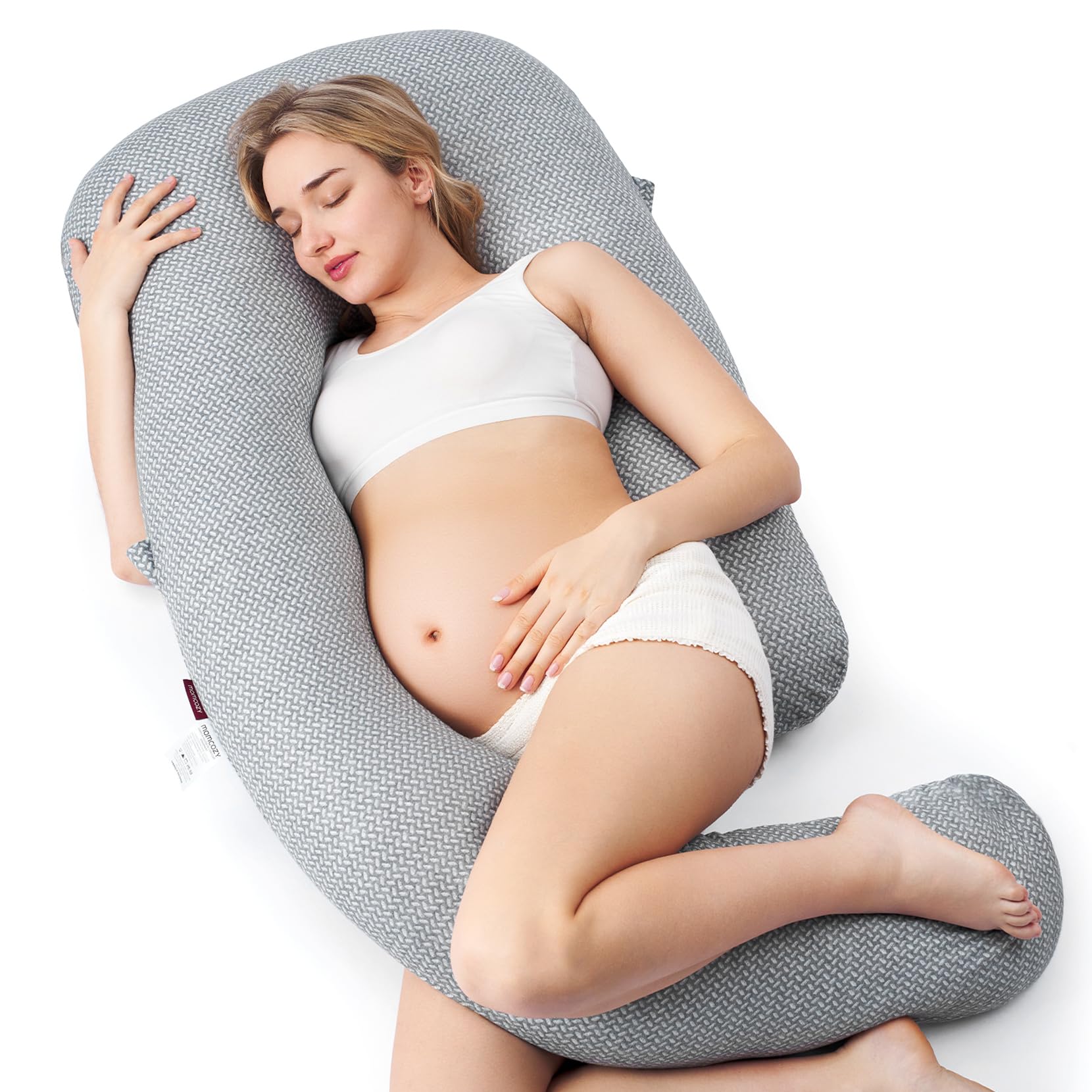 Foto 2 pulgar | Almohada De Embarazo Momcozy Dreamling U Pro Con Pierna Ajustable - Venta Internacional.