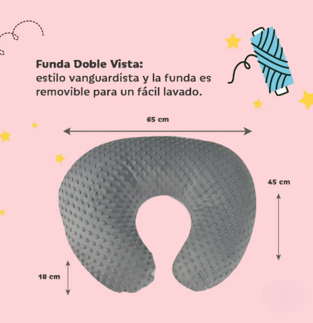Foto 4 pulgar | Almohada Maternal Xtellar: Cómoda Y Ergonómica Para Embarazo Y Lactancia