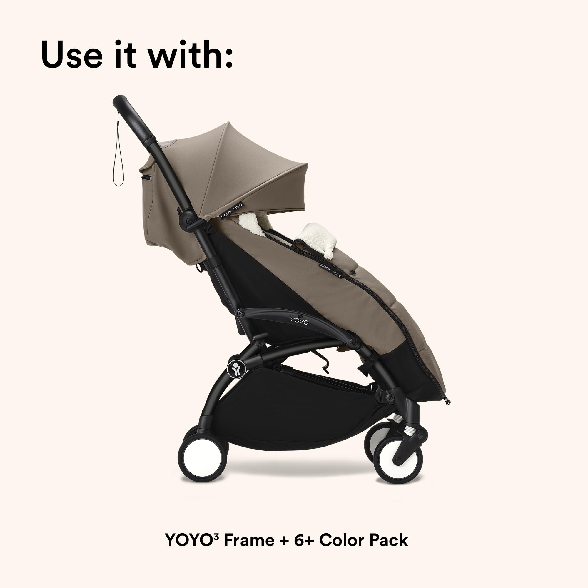 Foto 5 pulgar | Capucha de Forro Polar Footmuff Stokke  - Venta Internacional