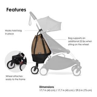 Foto 5 | Bolsa de Cochecito Babyzen Yoyo Bag Stone - Venta Internacional
