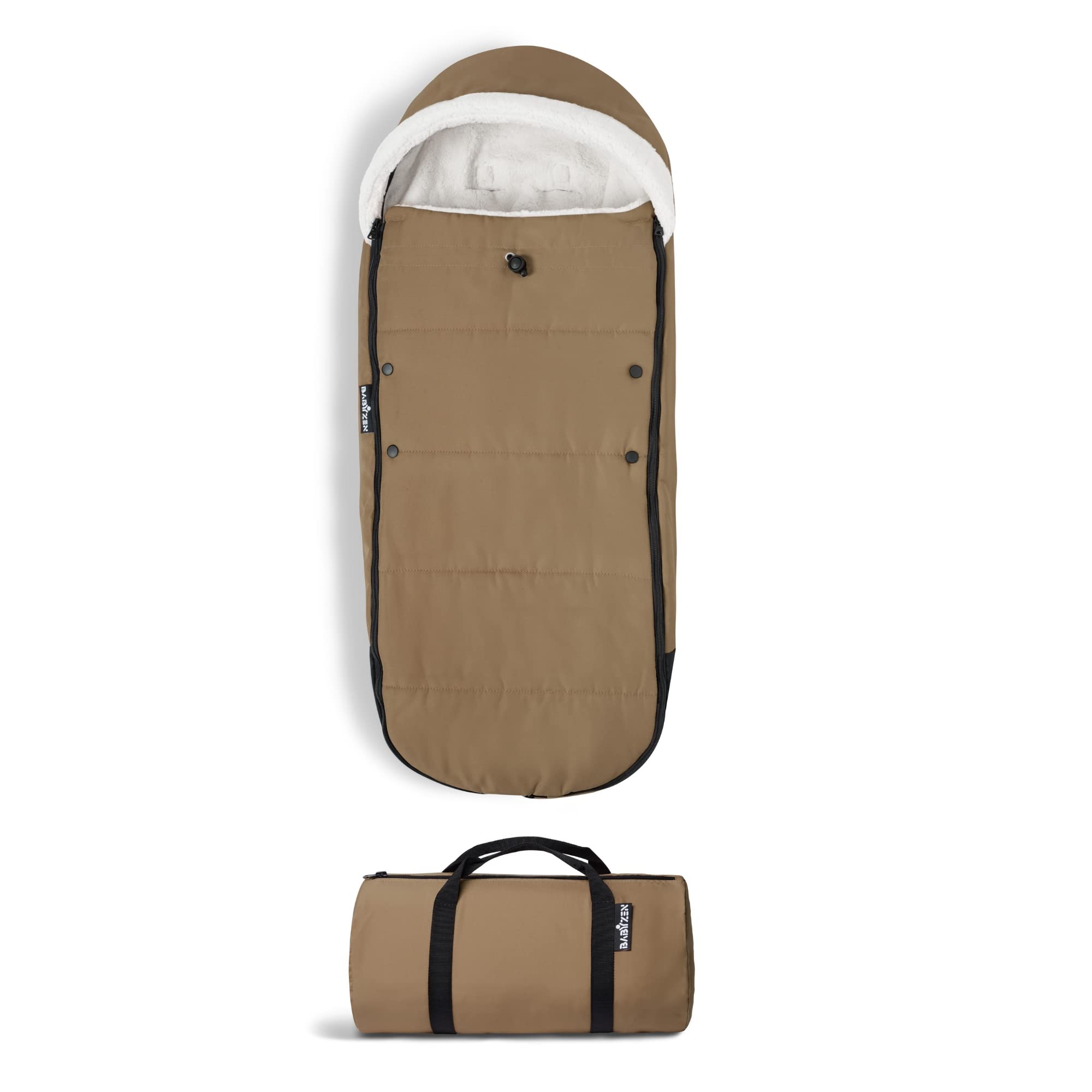 Foto 2 pulgar | Forro Polar Footmuff Stokke Babyzen Yoyo Toffee Sherpa - Venta Internacional