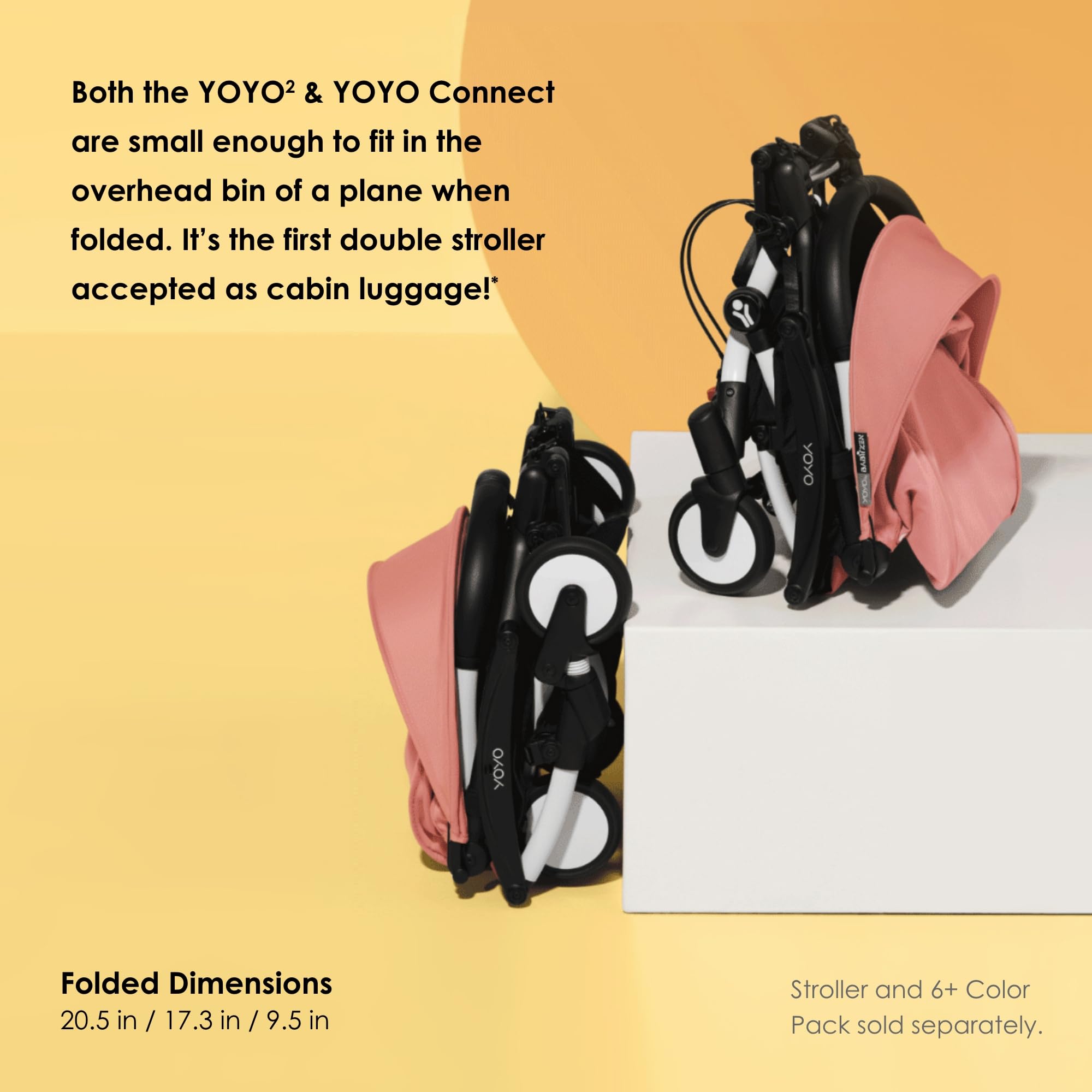 Foto 6 pulgar | Cochecito Doble Babyzen Yoyo Connect Blanco Para Yoyo2 - Venta Internacional.
