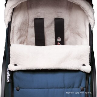 Foto 3 | Capucha De Forro Polar Footmuff Babyzen Yoyo, Azul Marino, Con Forro Sherpa - Venta Internacional.