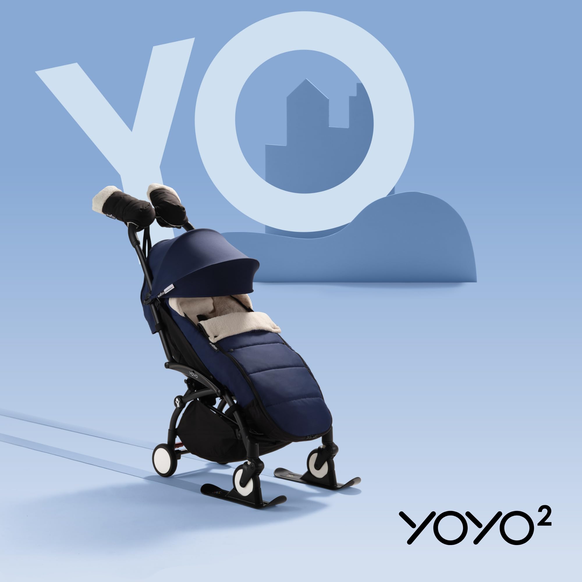 Foto 6 pulgar | Capucha De Forro Polar Footmuff Babyzen Yoyo, Color Topo - Venta Internacional.