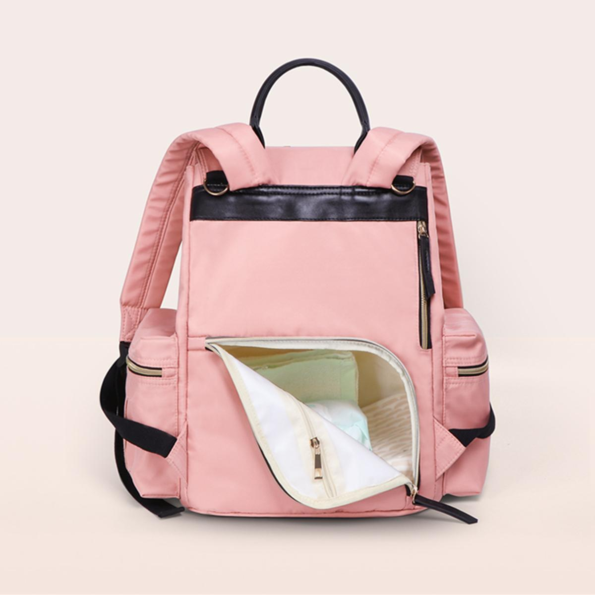 Foto 5 pulgar | Venta Internacional-mochila De Pañales Land Impermeable De Nailon Grande Para Maternidad