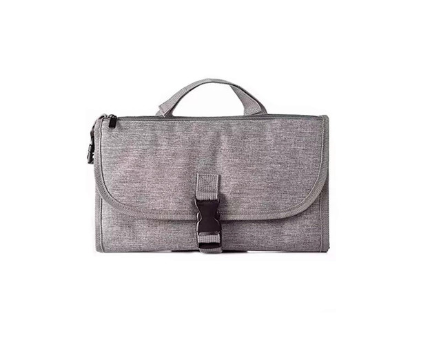 Foto 4 pulgar | Bolsa Cambiador Plegable Impermeable Gris