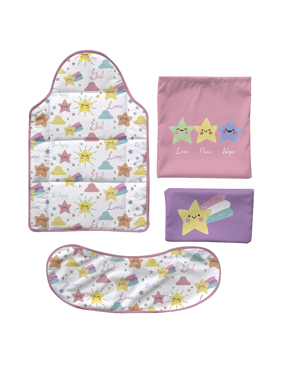 Kit Organizador de Pañalera con Estampado