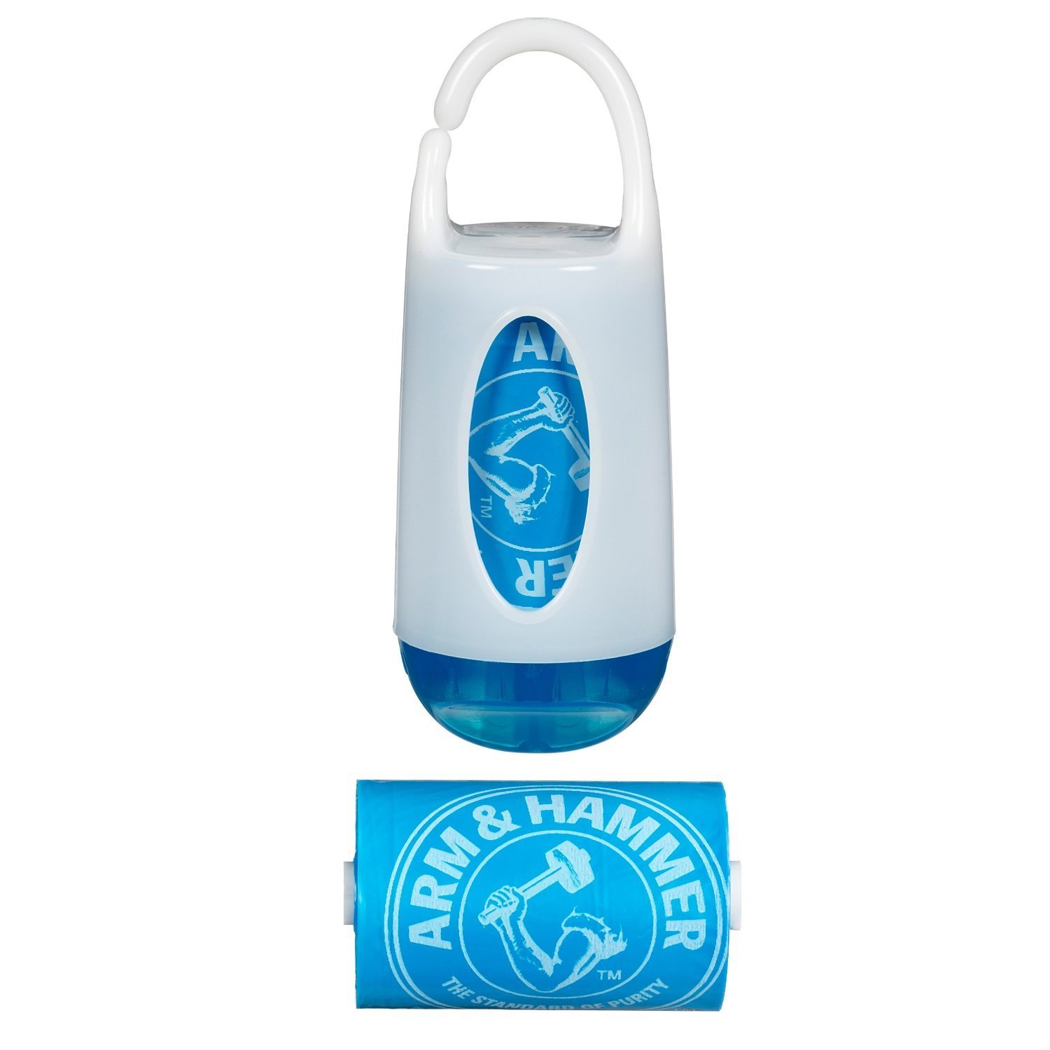 Dispensador De Bolsas De Pañales Munchkin Arm & Hammer Con 24 Bolsas, Color Azul - Venta Internacional.
