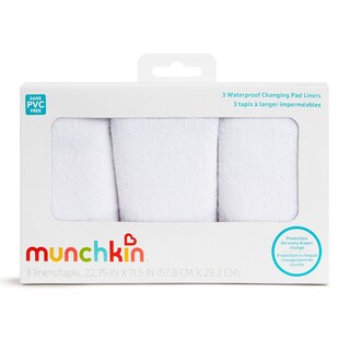 Foto 5 | Forros Para Cambiadores Munchkin Impermeables 3 Unidades Paquete De 1 - Venta Internacional.