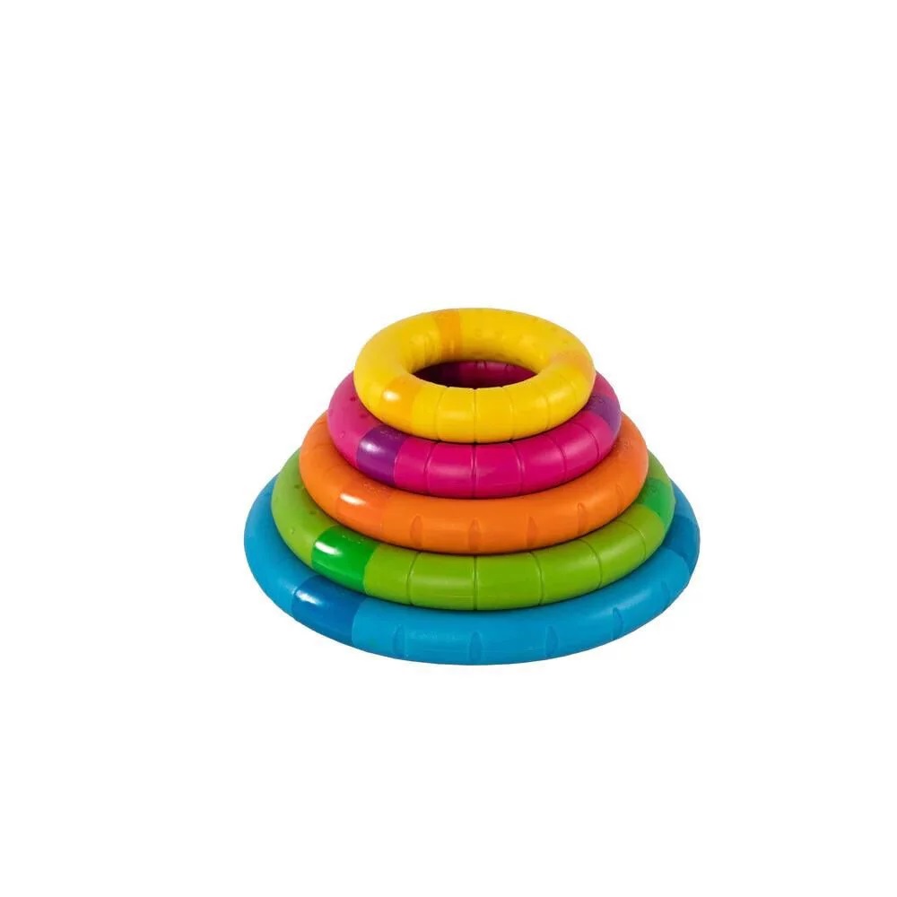 Foto 2 pulgar | Juguete Sensorial Fat Brain Toys Multicolor Tinker Rings