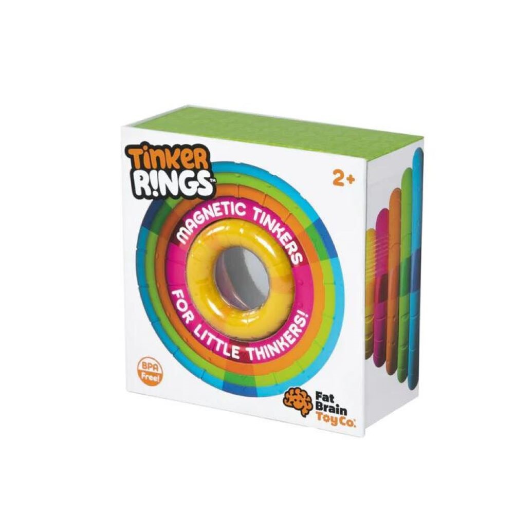 Foto 3 pulgar | Juguete Sensorial Fat Brain Toys Multicolor Tinker Rings