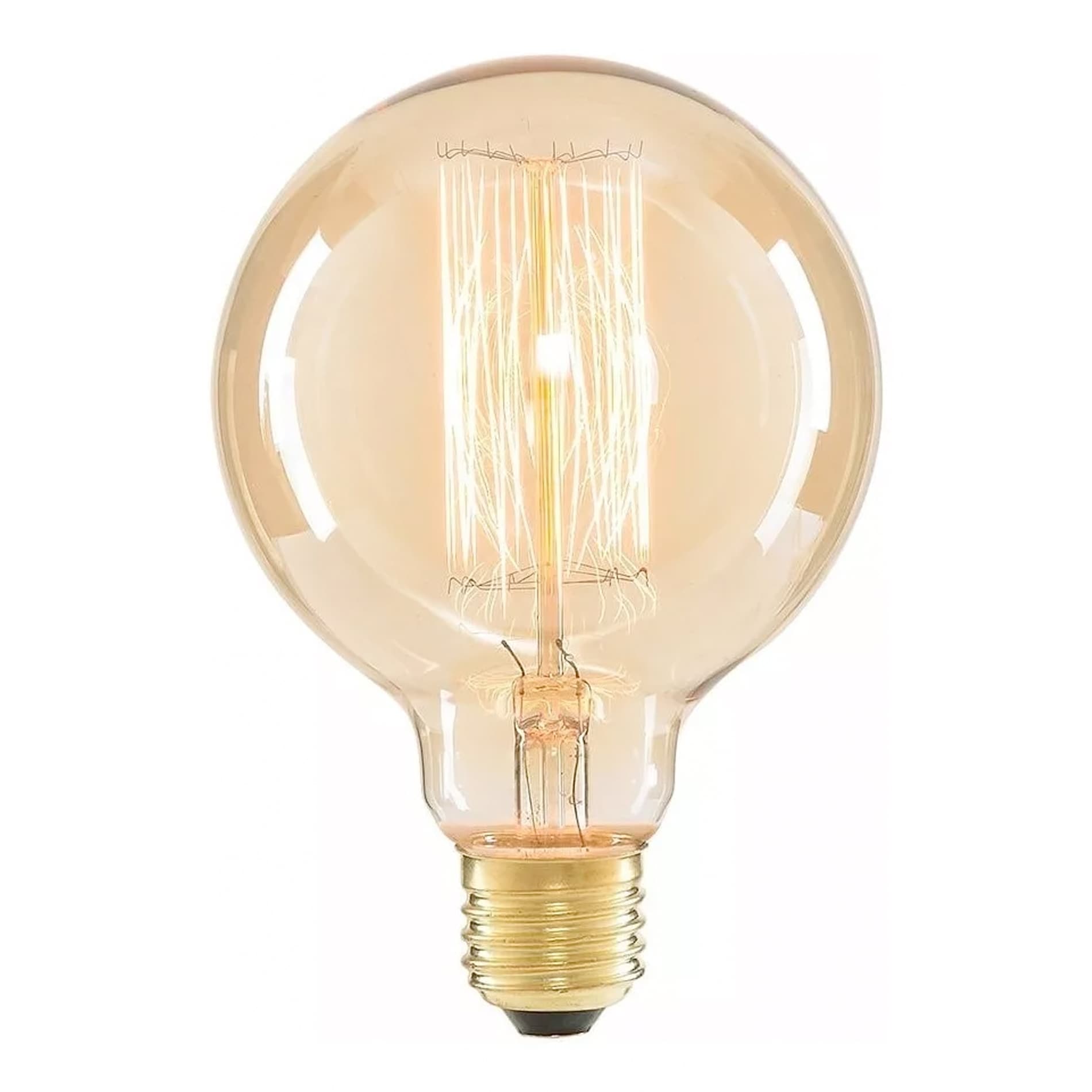 Foco Edison Vintage Globo Incandescente 40w Hee G95 Dimeable Transparante $129