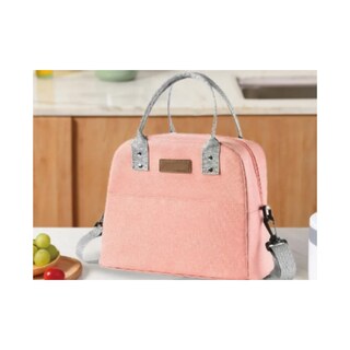 Foto 2 | Lonchera Bolsa de Almuerzo Térmica de Gran Capacidad color Rosa