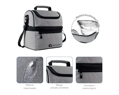 Foto 2 | Lonchera Bluelander AHSK-2748 color Gris