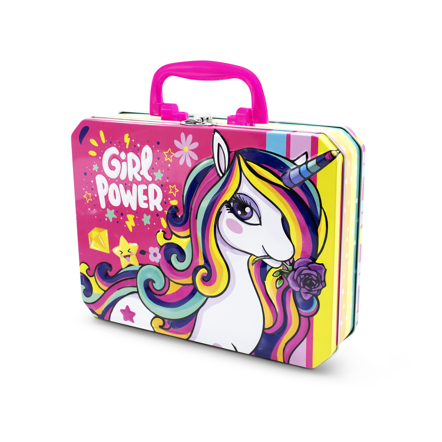 Foto 4 | Lonchera Metalica Unicornio