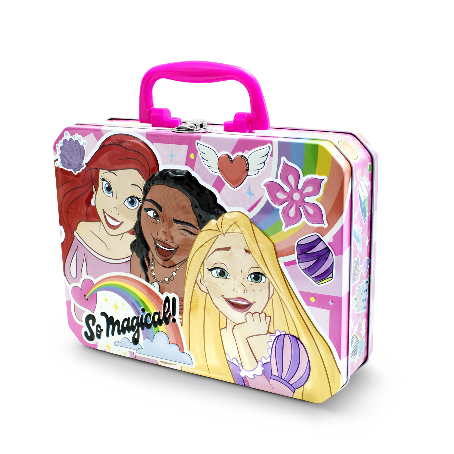 Foto 4 pulgar | Lonchera Andromeda Inc Metálica Princesas