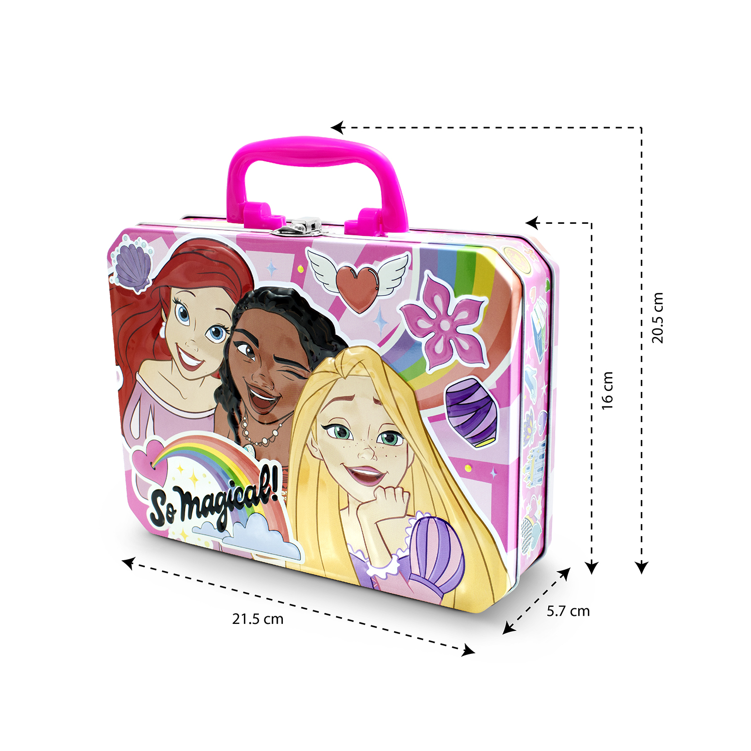 Foto 6 | Lonchera Andromeda Inc Metálica Princesas