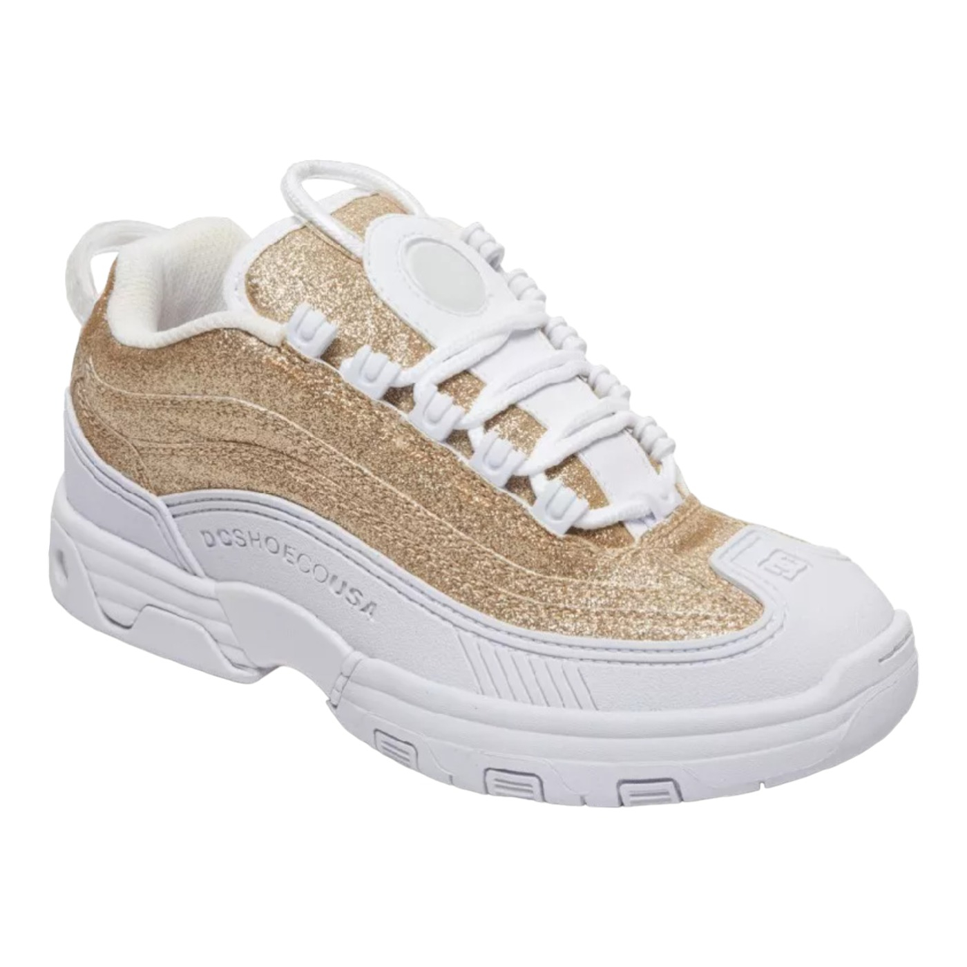 Foto 4 pulgar | Tenis Dc Shoes Legacy Og Dorados para Mujer
