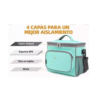 Foto 3 | Lonchera Térmica Aislante Portátil Eo Safe Imports Esi-14661 Azul