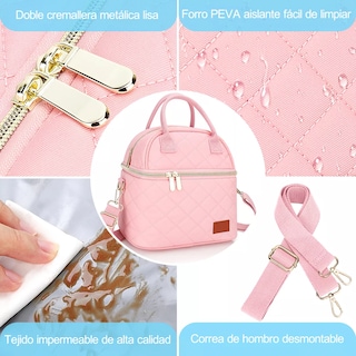 Foto 4 | Lonchera Térmica Eo Safe Imports Esi-15241 Rosa