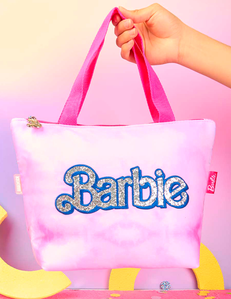 Foto 6 pulgar | Lonchera Barbie Rosa Multicolor Lunch Bag