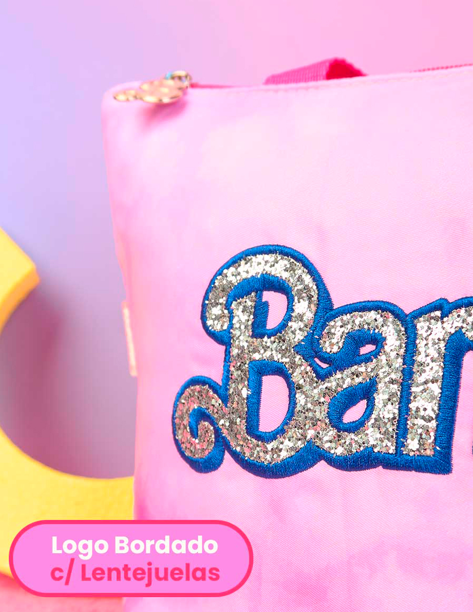 Foto 8 | Lonchera Barbie Rosa Multicolor Lunch Bag