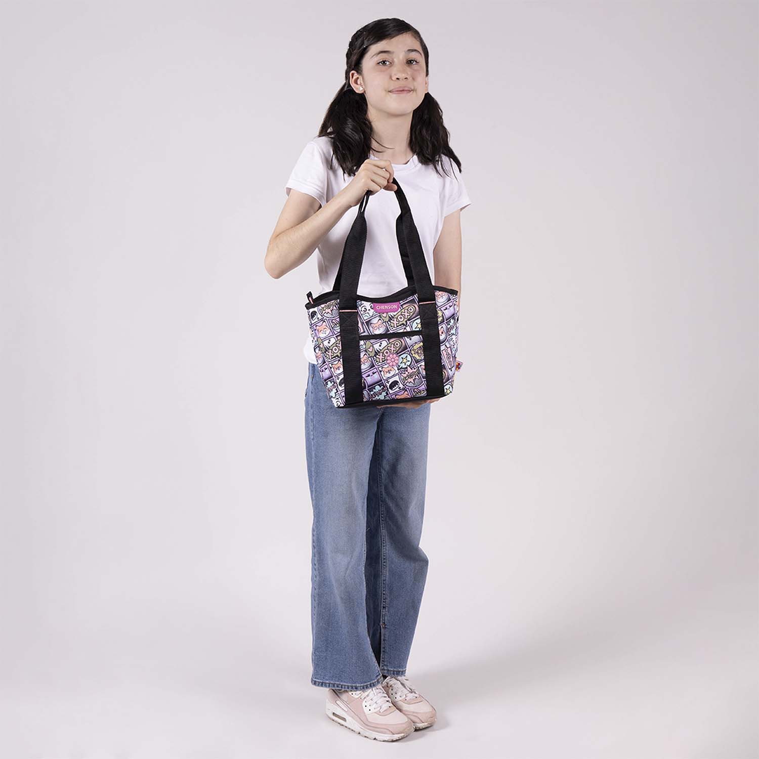 Foto 8 | Lonchera Negra Happy Girl By Chenson Mixco