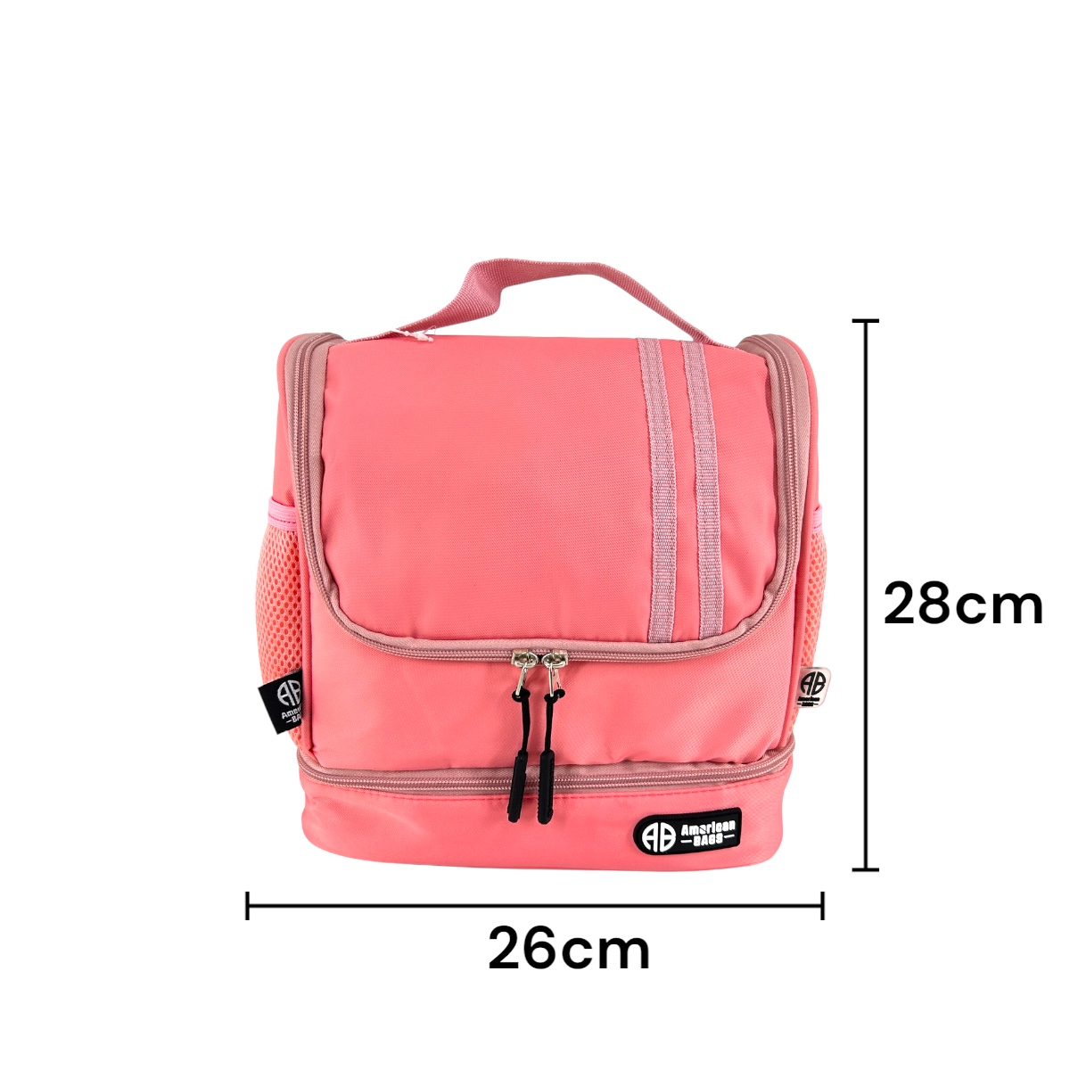 Foto 3 pulgar | Lonchera Termica Escolar Rosa  American Bags