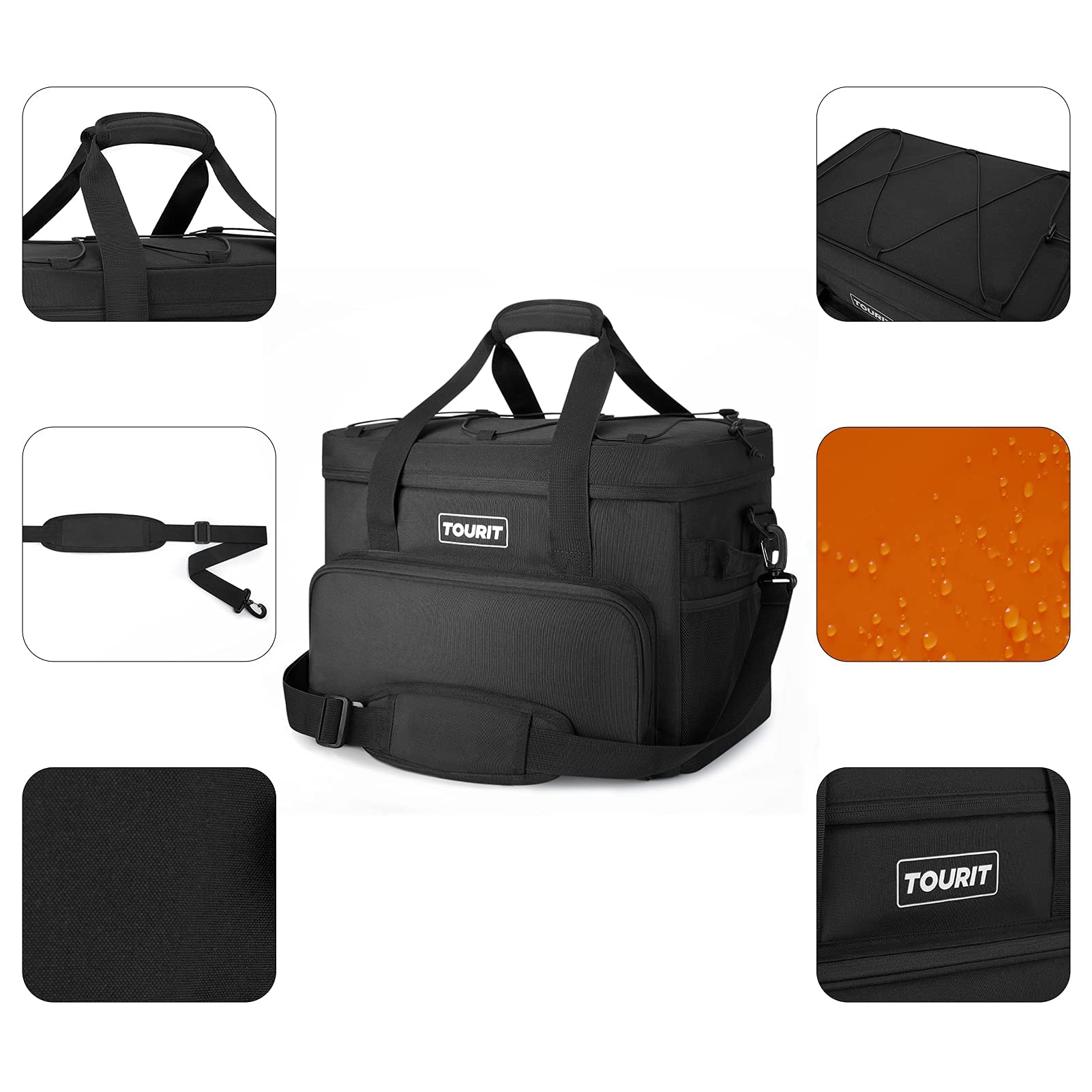Foto 4 pulgar | Bolsa Térmica Tourit Con Aislamiento, 32 Litros Y 46 Latas, Portátil, Para Pícnic - Venta Internacional.