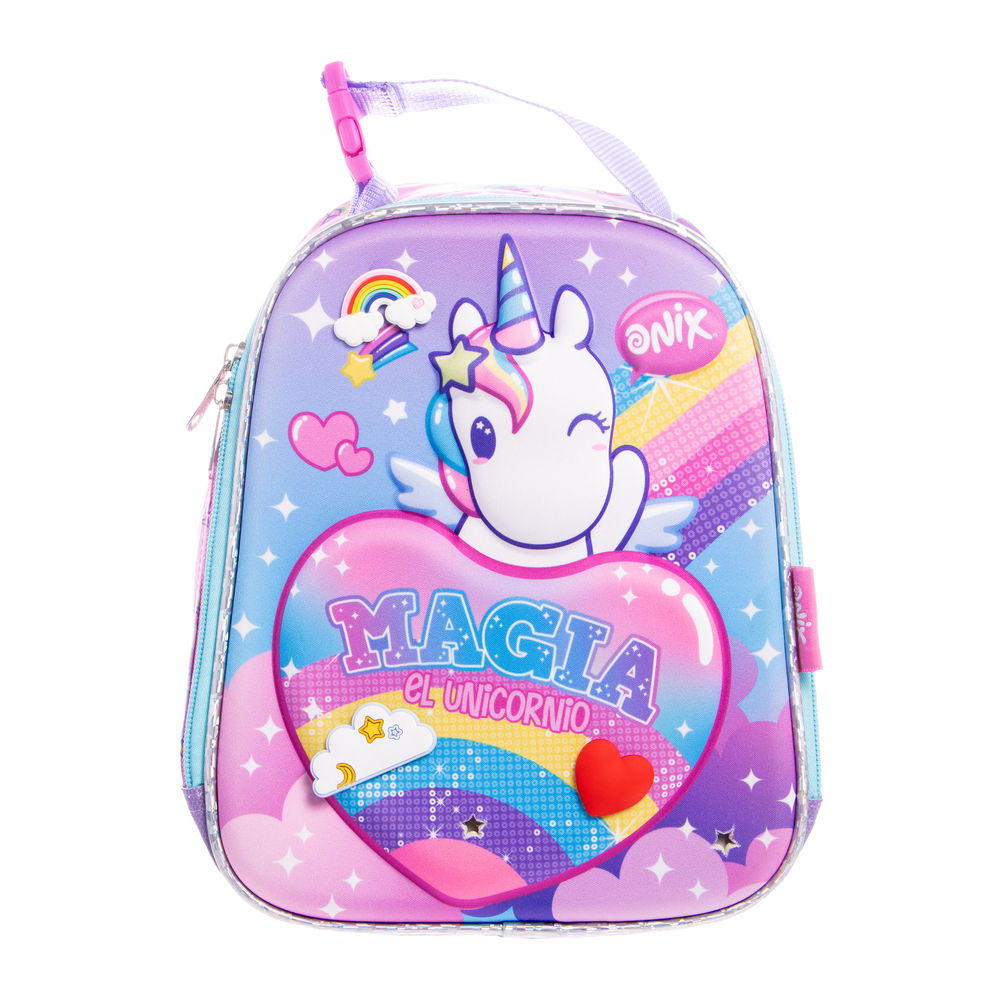 Foto 2 pulgar | Lonchera Infantil Onix (charms) 3l (rosa)
