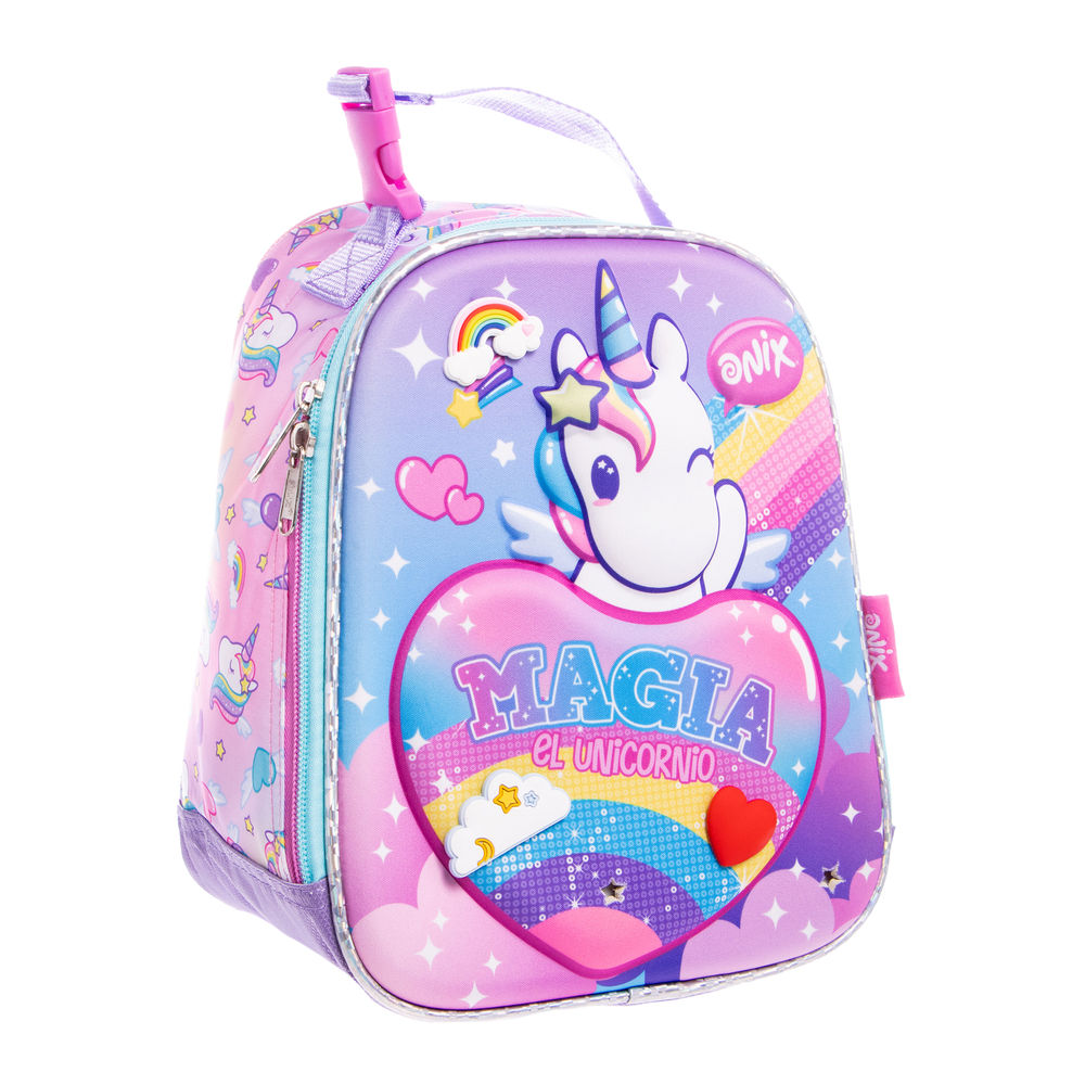 Foto 7 pulgar | Lonchera Infantil Onix (charms) 3l (rosa)