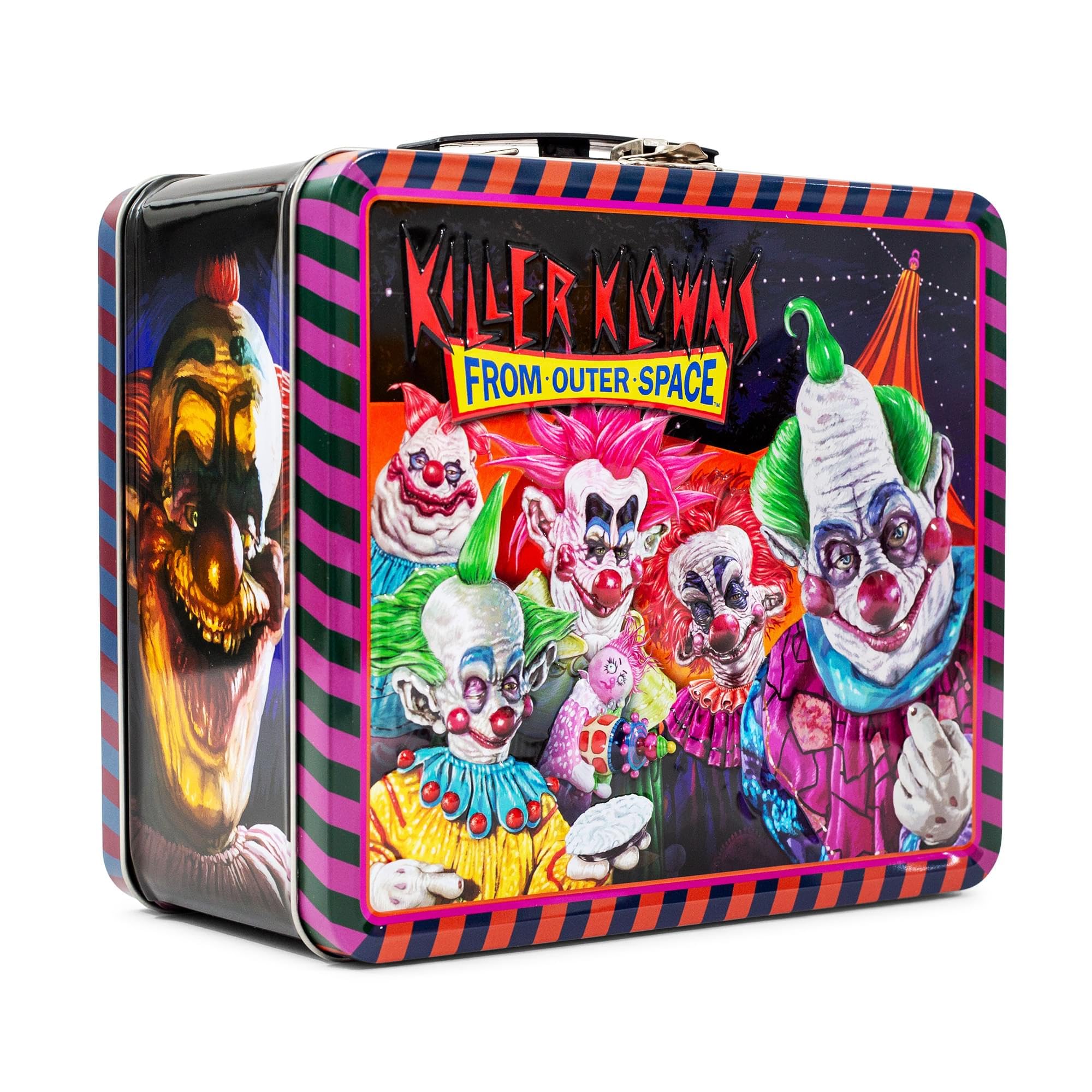 Lonchera Toynk Killer Klowns From Outer Space De Lata Metálica - Venta Internacional.