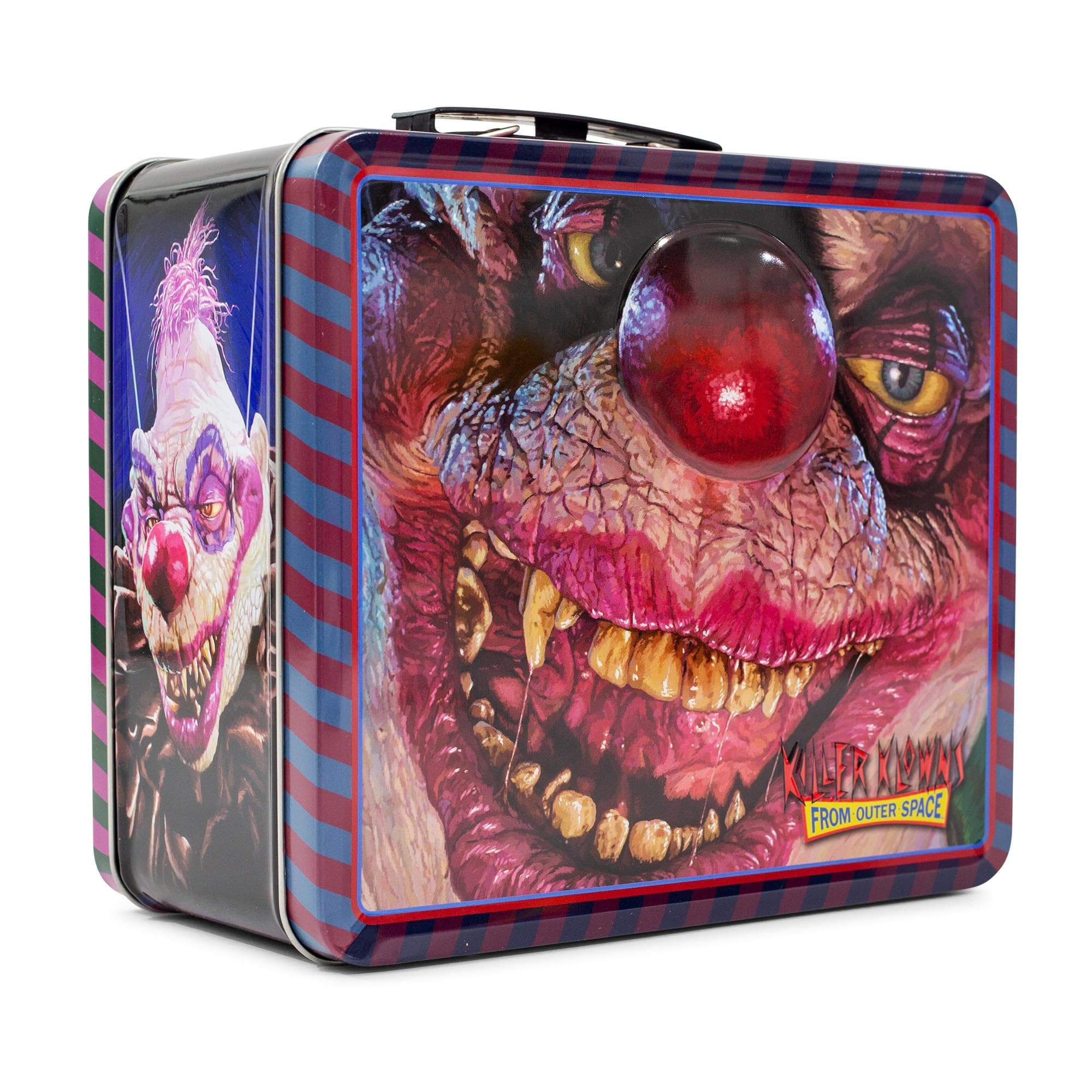 Foto 4 pulgar | Lonchera Toynk Killer Klowns From Outer Space De Lata Metálica - Venta Internacional.