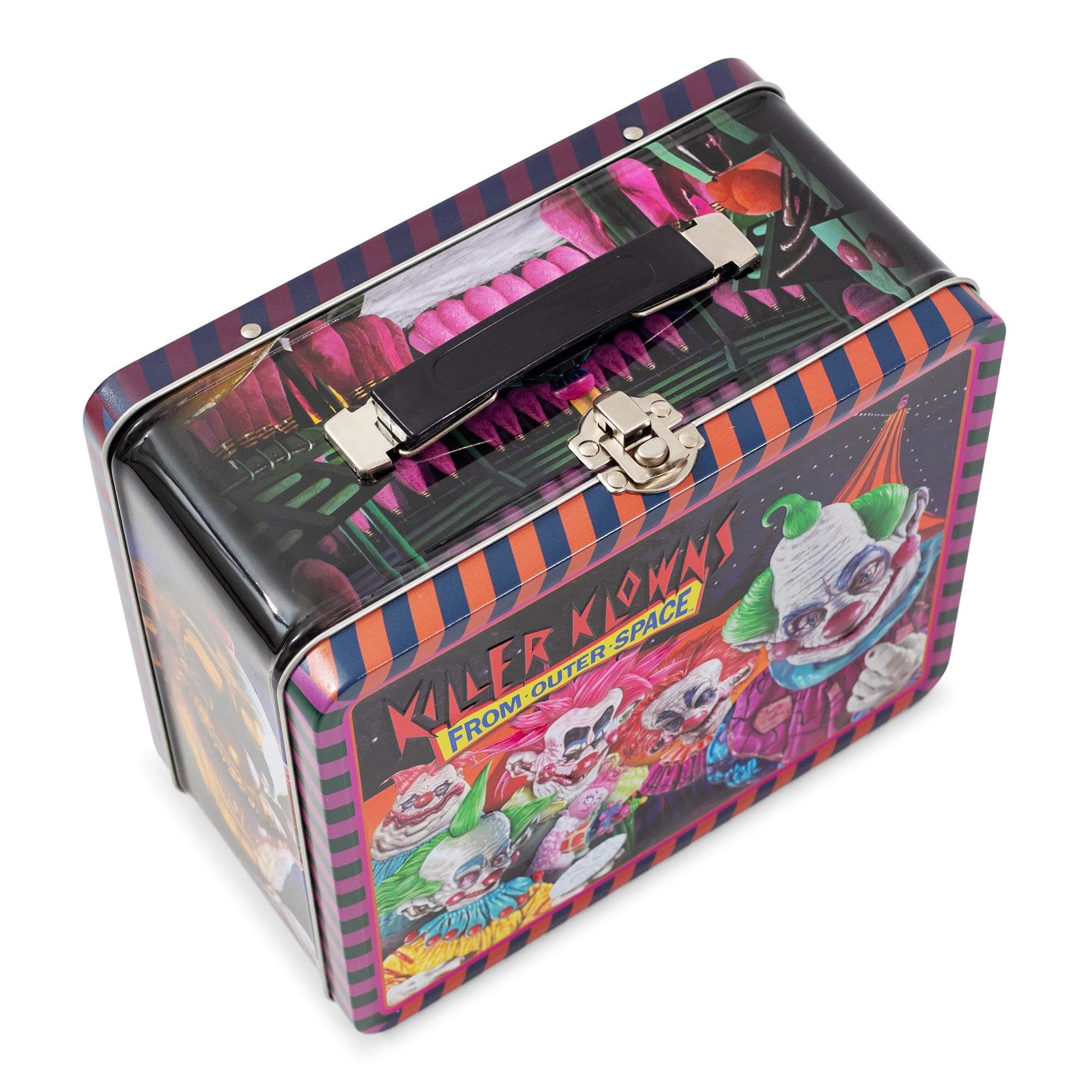Foto 5 pulgar | Lonchera Toynk Killer Klowns From Outer Space De Lata Metálica - Venta Internacional.
