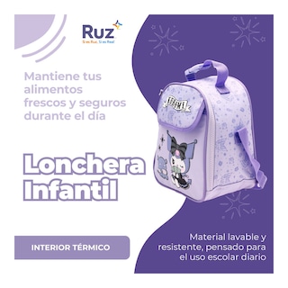 Foto 4 | Lonchera Infantil Sanrio Kuromi 4 L