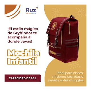 Foto 4 | Mochila Juvenil Warner Bros Harry Potter 26 L