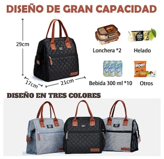 Foto 2 | Elegancia Funcional Con La Lonchera Térmica Xtellar Para Mujer: La Compañera Perfecta Para Tu Día Laboral