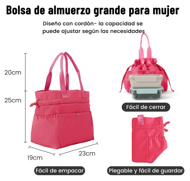 Foto 3 pulgar | Bolso De Almuerzo Xtellar De 10l - Moda Y Funcionalidad Para Niños Y Adutos