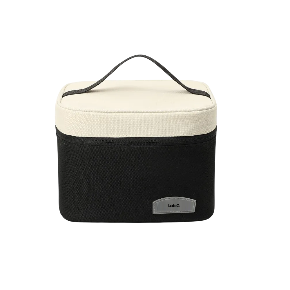 Foto 1 | Lonchera Lab.g Térmica Bolsa Trabajo Negro Beige