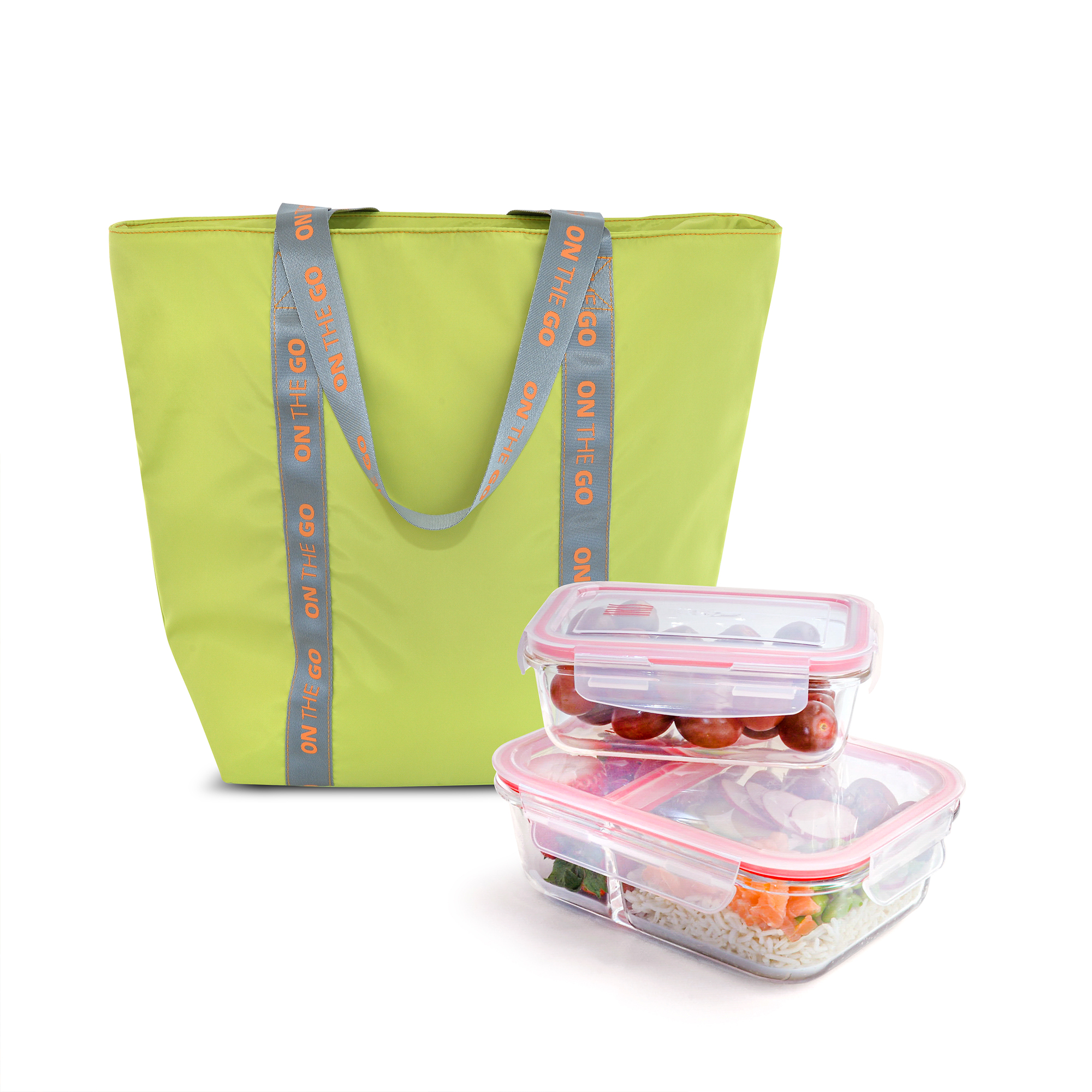 Foto 5 pulgar | Bolsa On The Go  10 Lt Iris Barcelona Verde