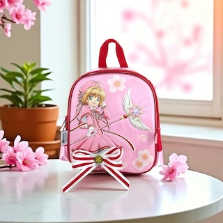 Foto 3 | Lonchera Escolar Térmica De Anime Sakura Cardcaptor Color Rosa