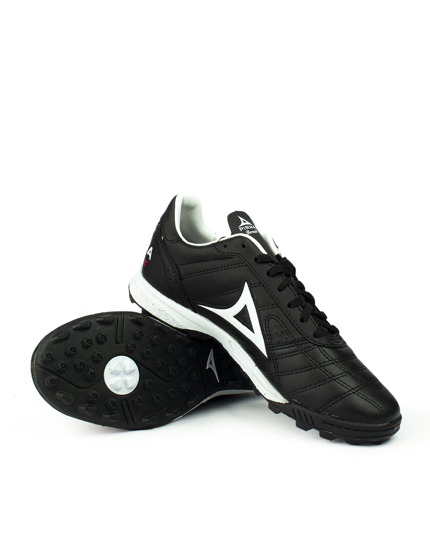 Foto 2 pulgar | Zapatos de Futbol Rápido Pirma Brasil 503 Turf color Negro con Blanco