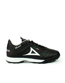 Foto 2 | Zapatos de Futbol Rápido Pirma Brasil 503 Turf color Negro con Blanco