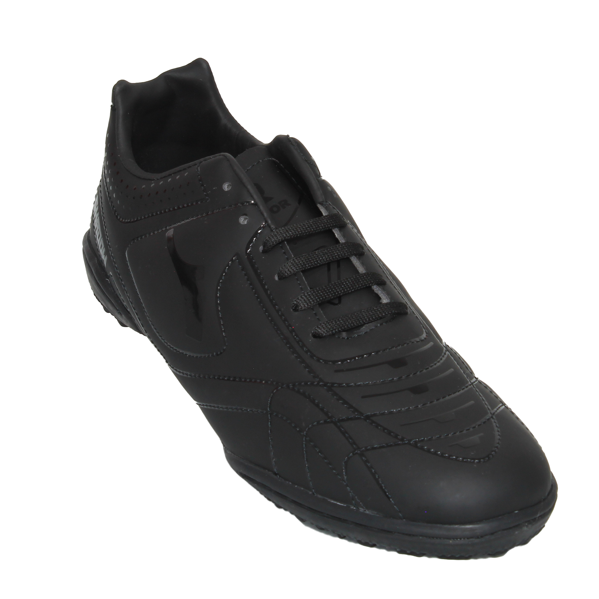 Foto 6 | Taquetes de Futbol Rápido Reator Shadow Negros para Hombre