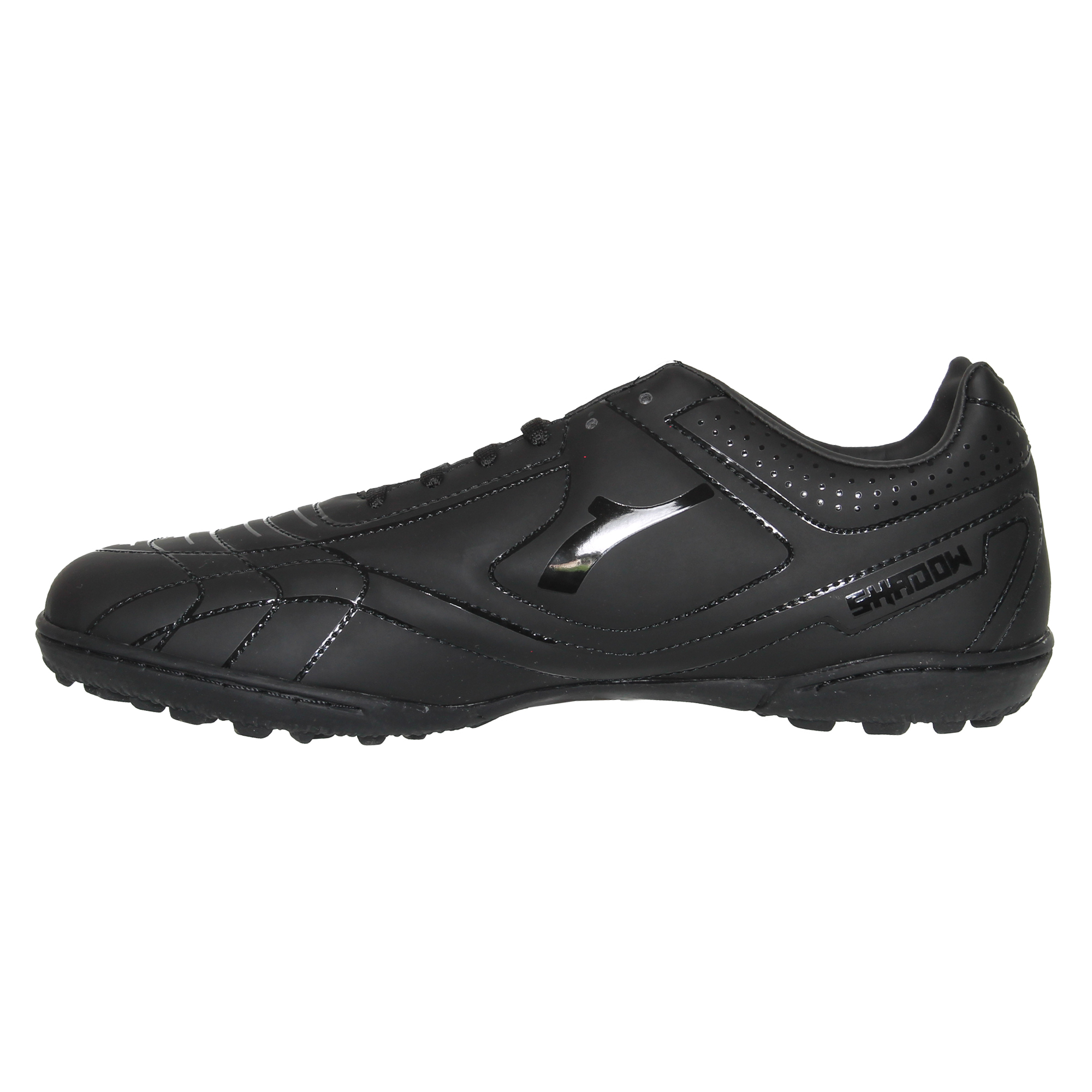 Foto 8 | Taquetes de Futbol Rápido Reator Shadow Negros para Hombre