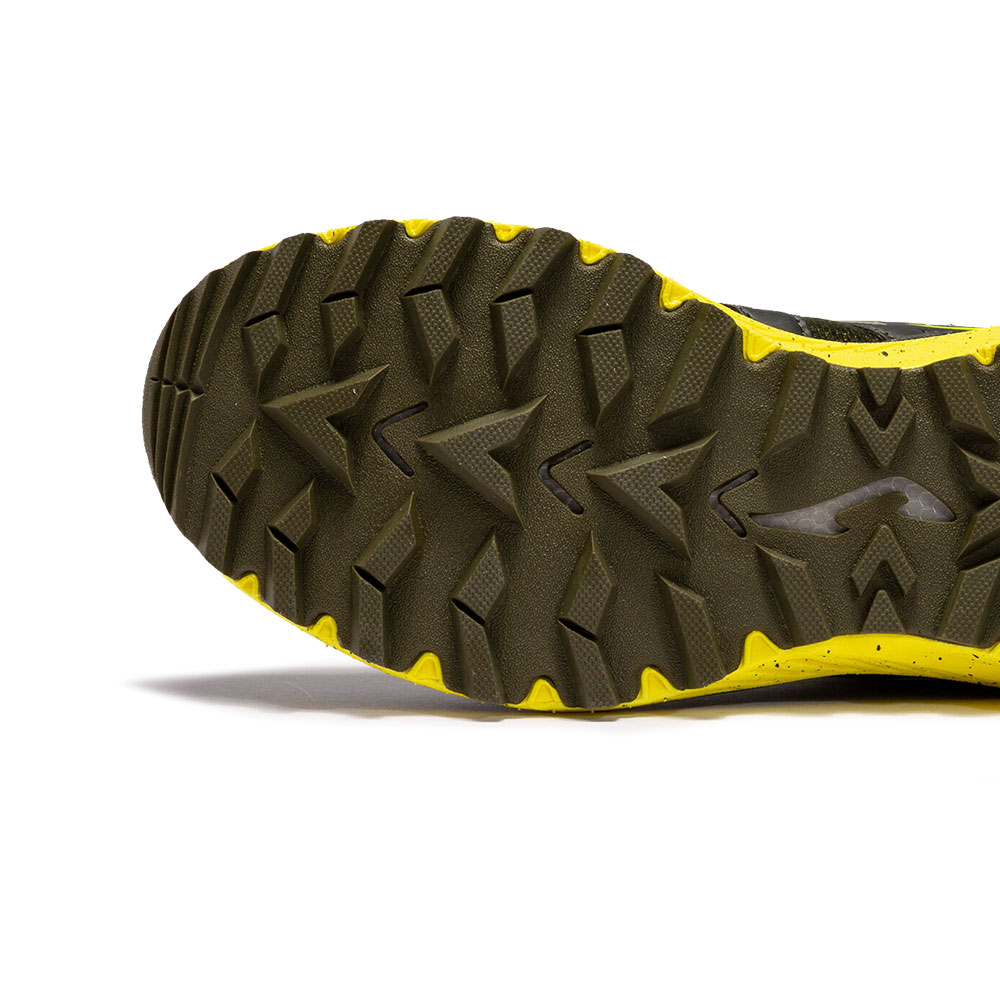 Foto 5 pulgar | Tenis Joma Trail Running Trek Gris con Amarillo para Hombre