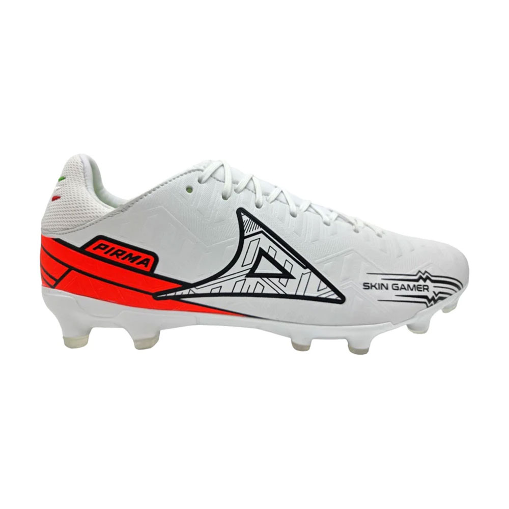 Tenis Pirma Futbol Tachos Skin Gamer 3046 Hombre Blanco/rojo
