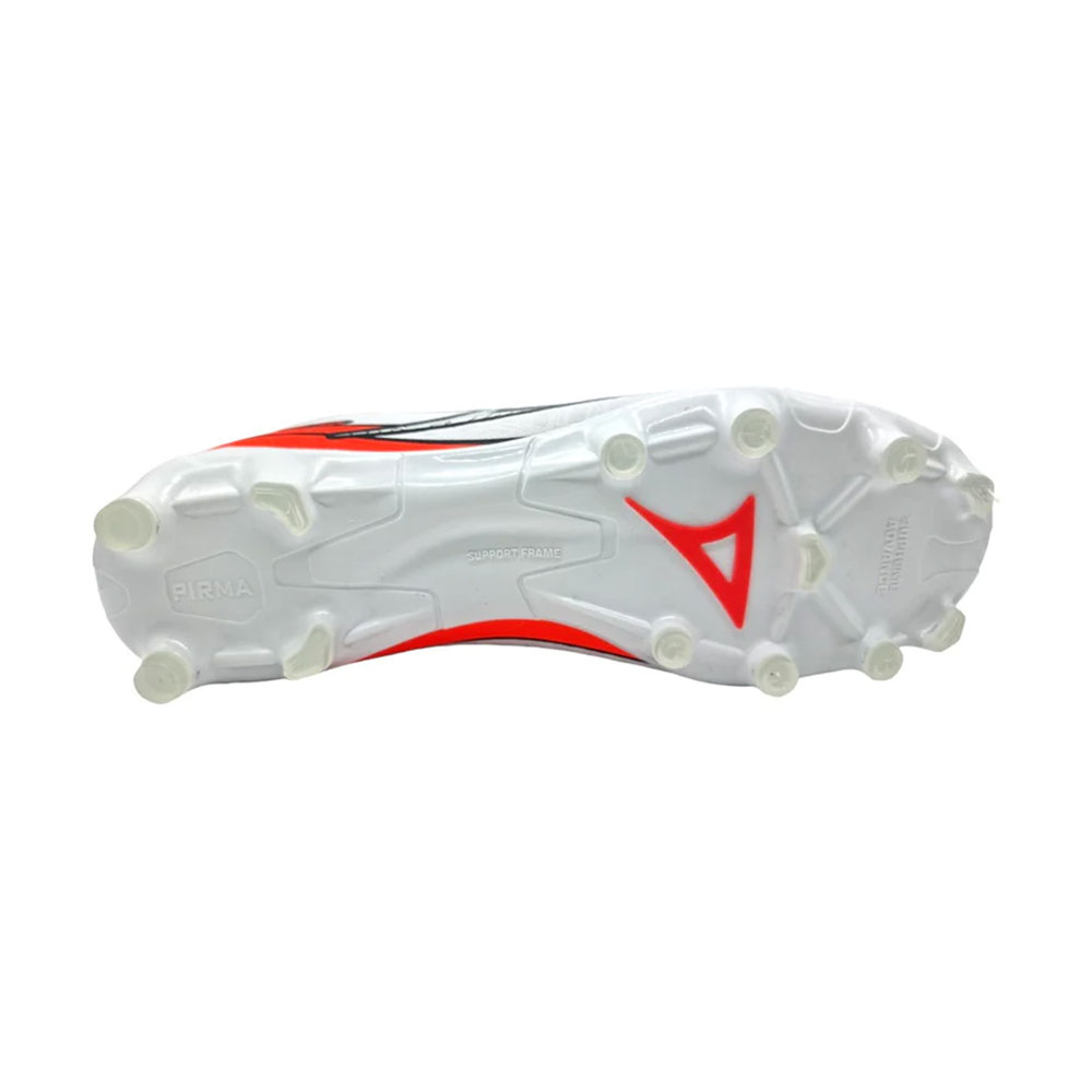 Foto 6 pulgar | Tenis Pirma Futbol Tachos Skin Gamer 3046 Hombre Blanco/rojo